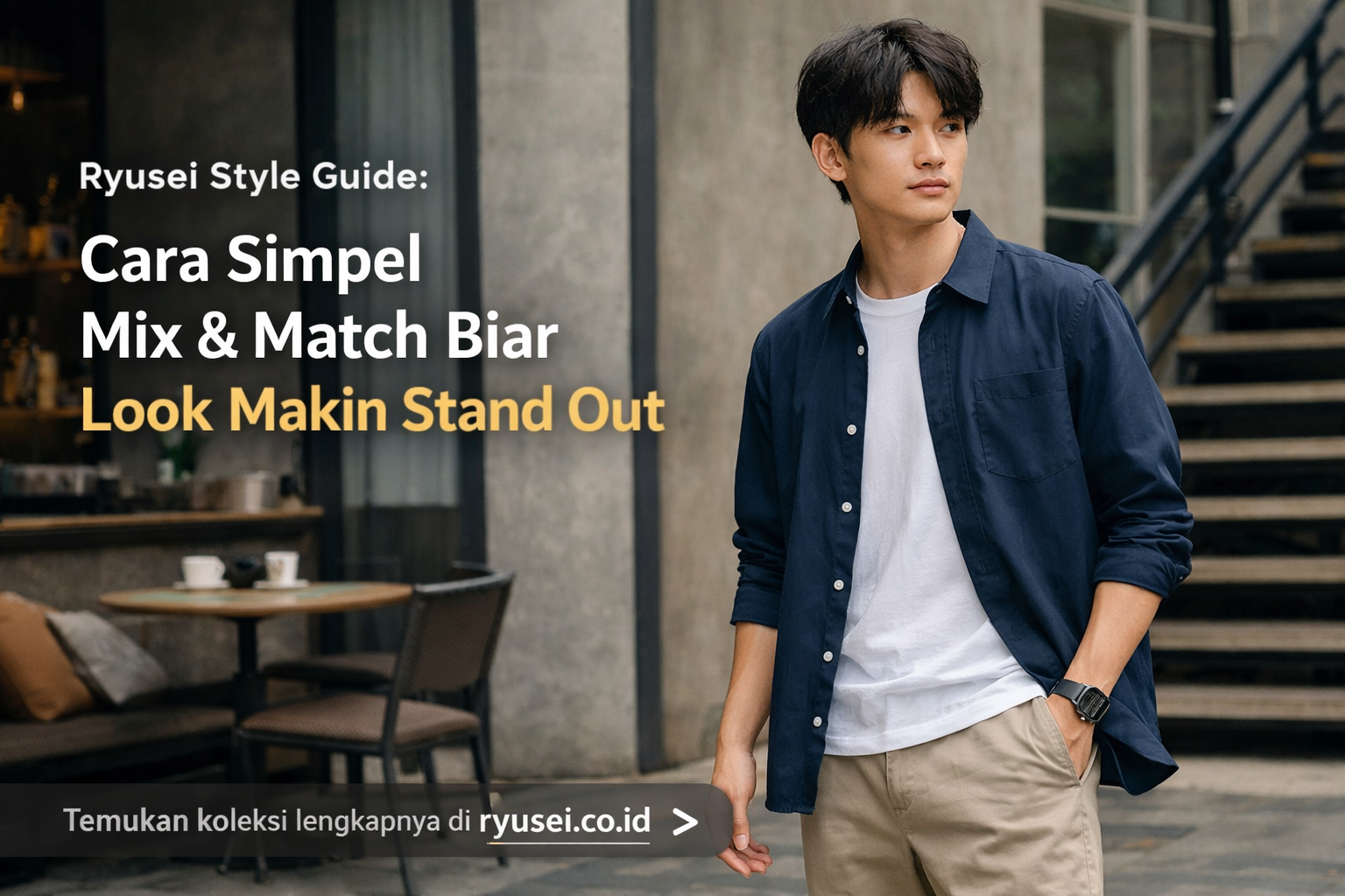 Ryusei Style Guide: Cara Simpel Mix & Match Biar Look Makin Stand Out