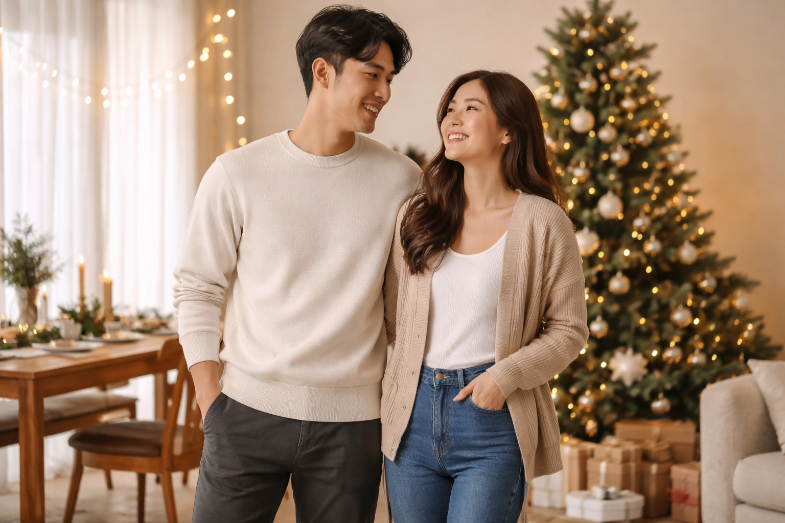 Rayakan Natal dengan Gaya Simpel: Outfit Nyaman yang Tetap Stylish