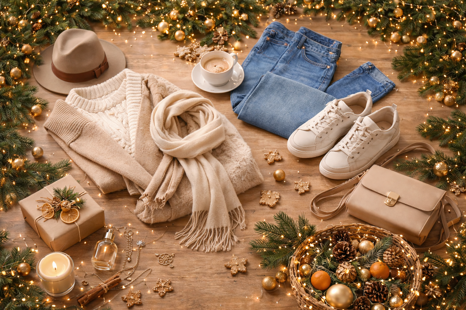 Gaya Akhir Tahun: Pilihan Fashion Basic & Cara Menikmati Natal dengan Lebih Tenang