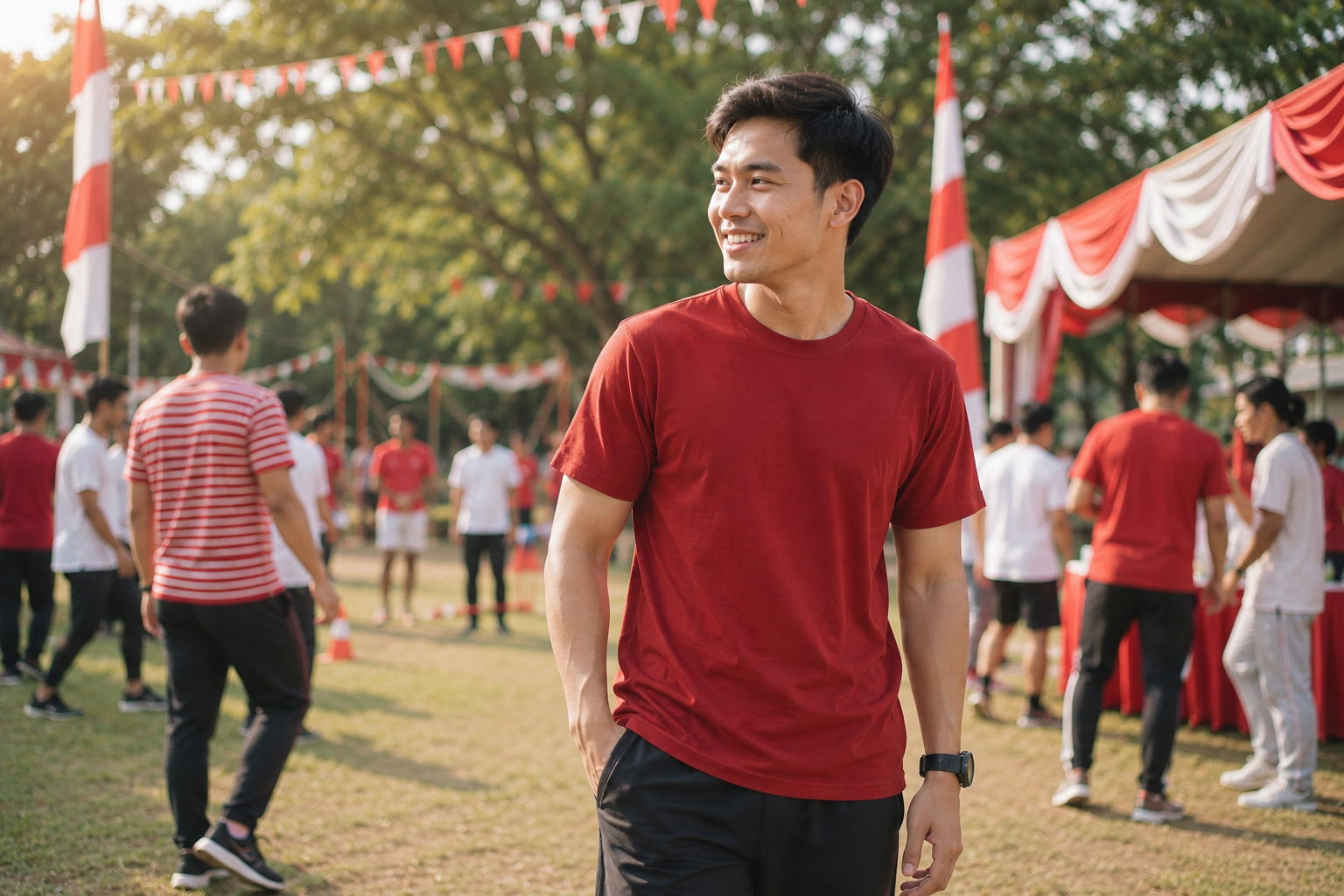 Tips Memilih Bahan Kaos yang Adem untuk Acara Outdoor 17 Agustus