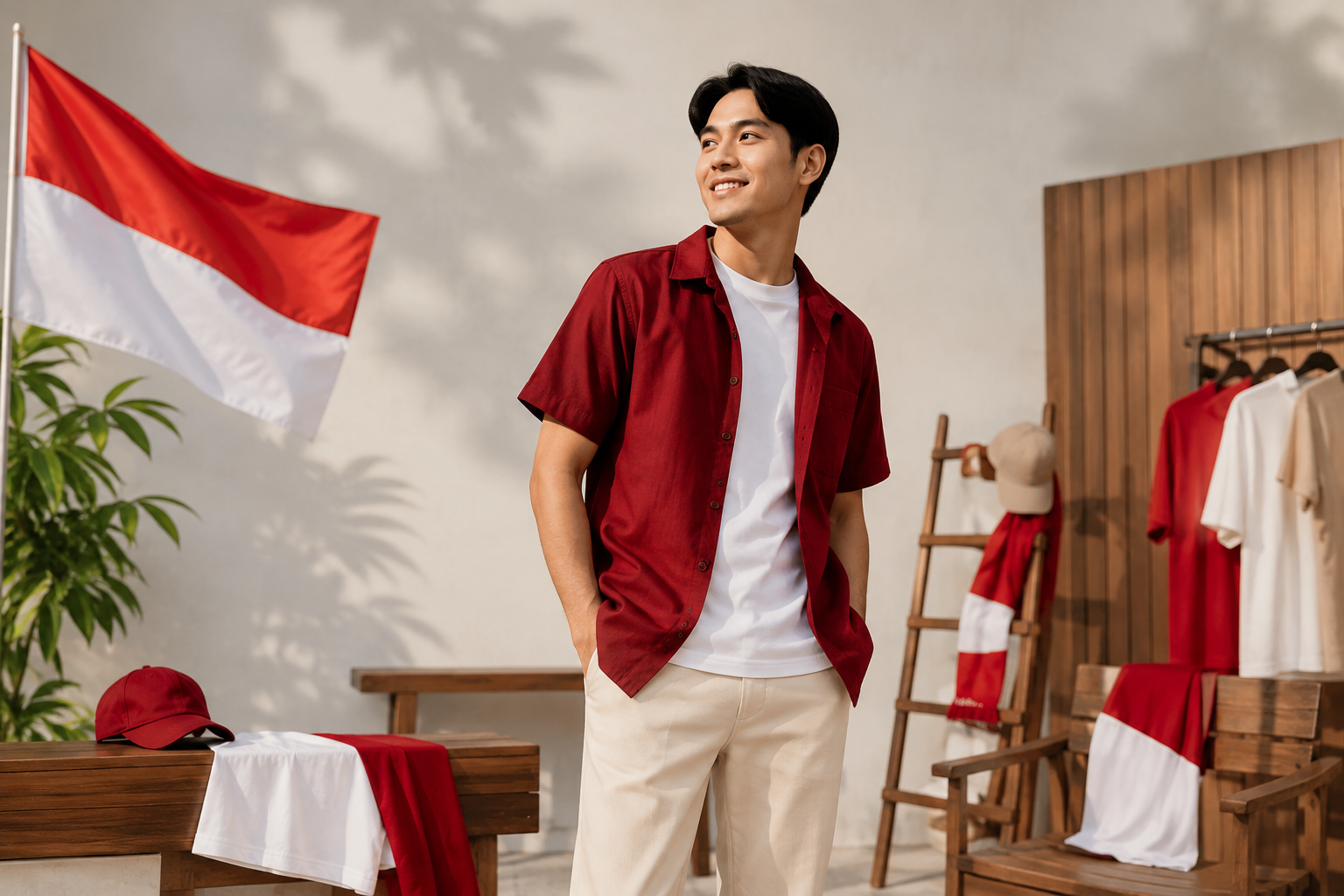 Rayakan Hari Kemerdekaan dengan Outfit Pria yang Nyaman dan Percaya Diri