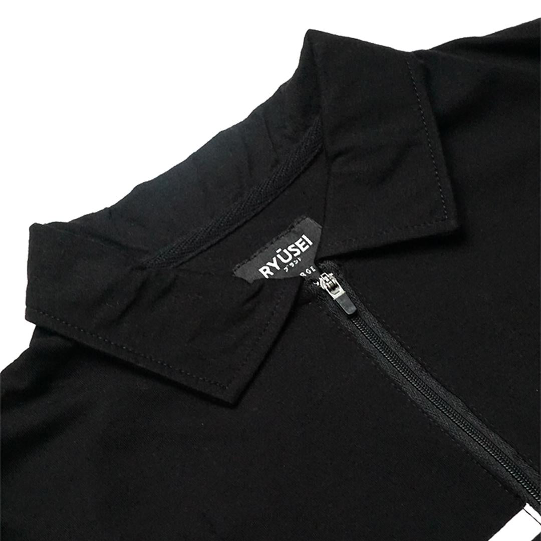 Ryusei Polo Shirt Fumitaka CMB Black