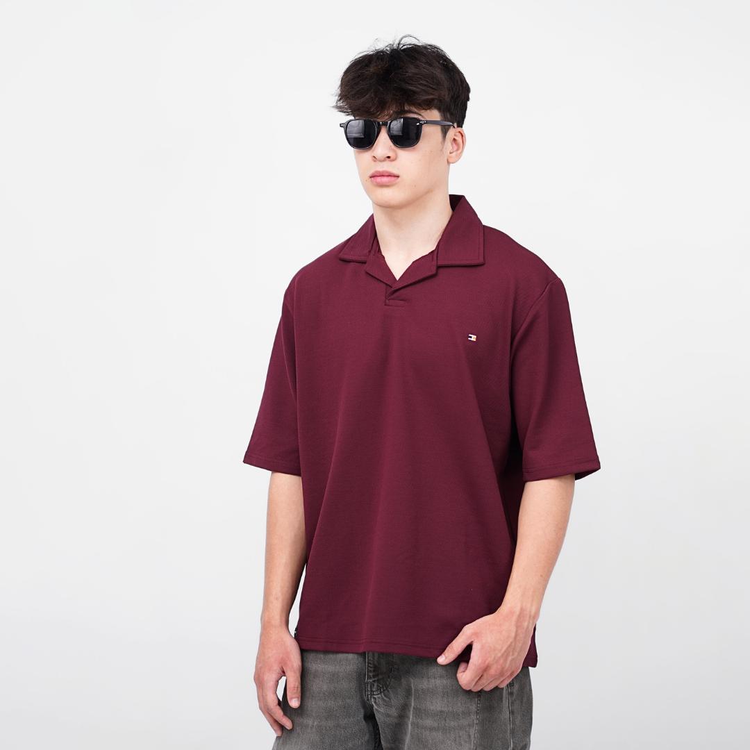 Ryusei Polo Oversize Kudo Twill – Polo dengan Tekstur Unik
