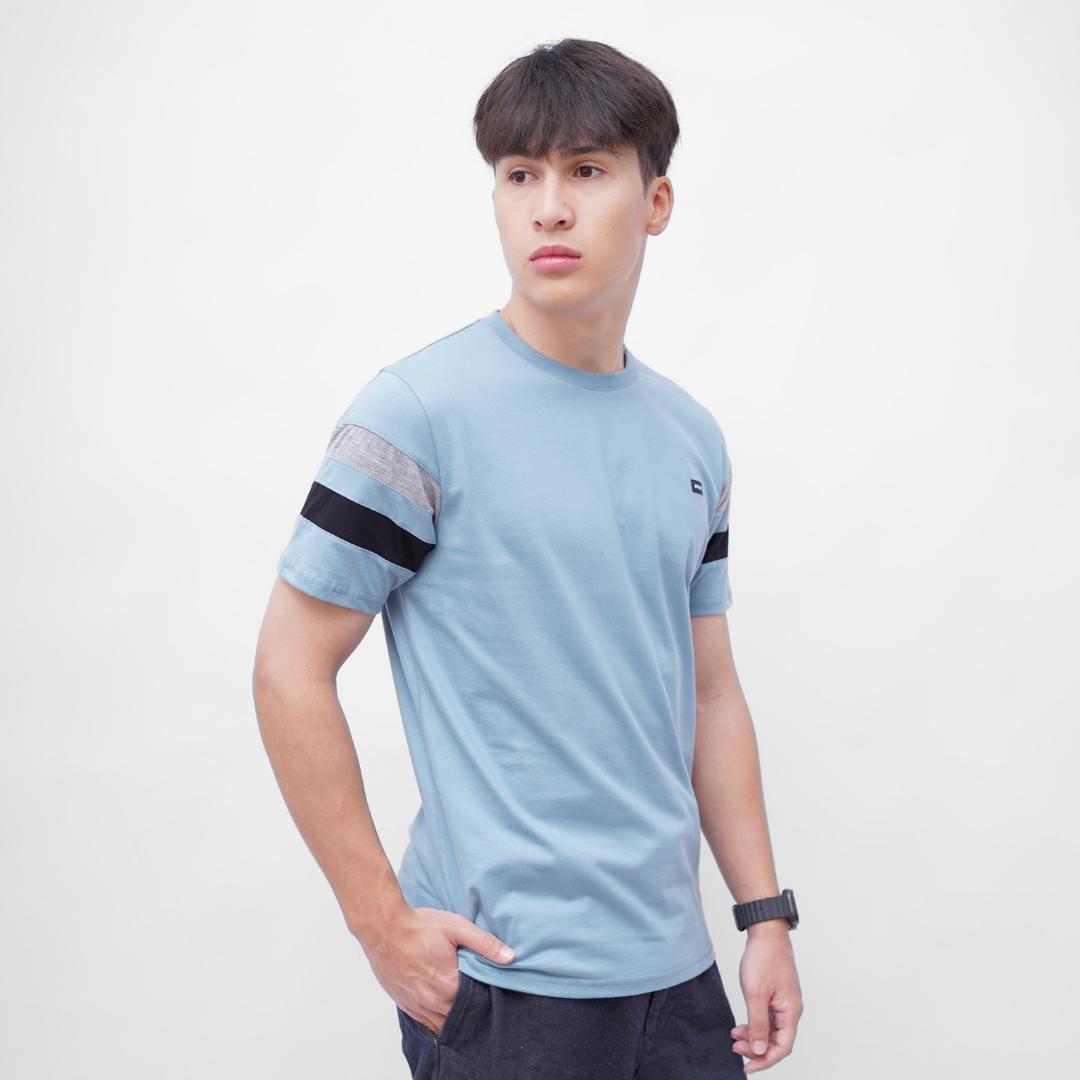 Kaos Pria Hyuga CMB Blue Denim