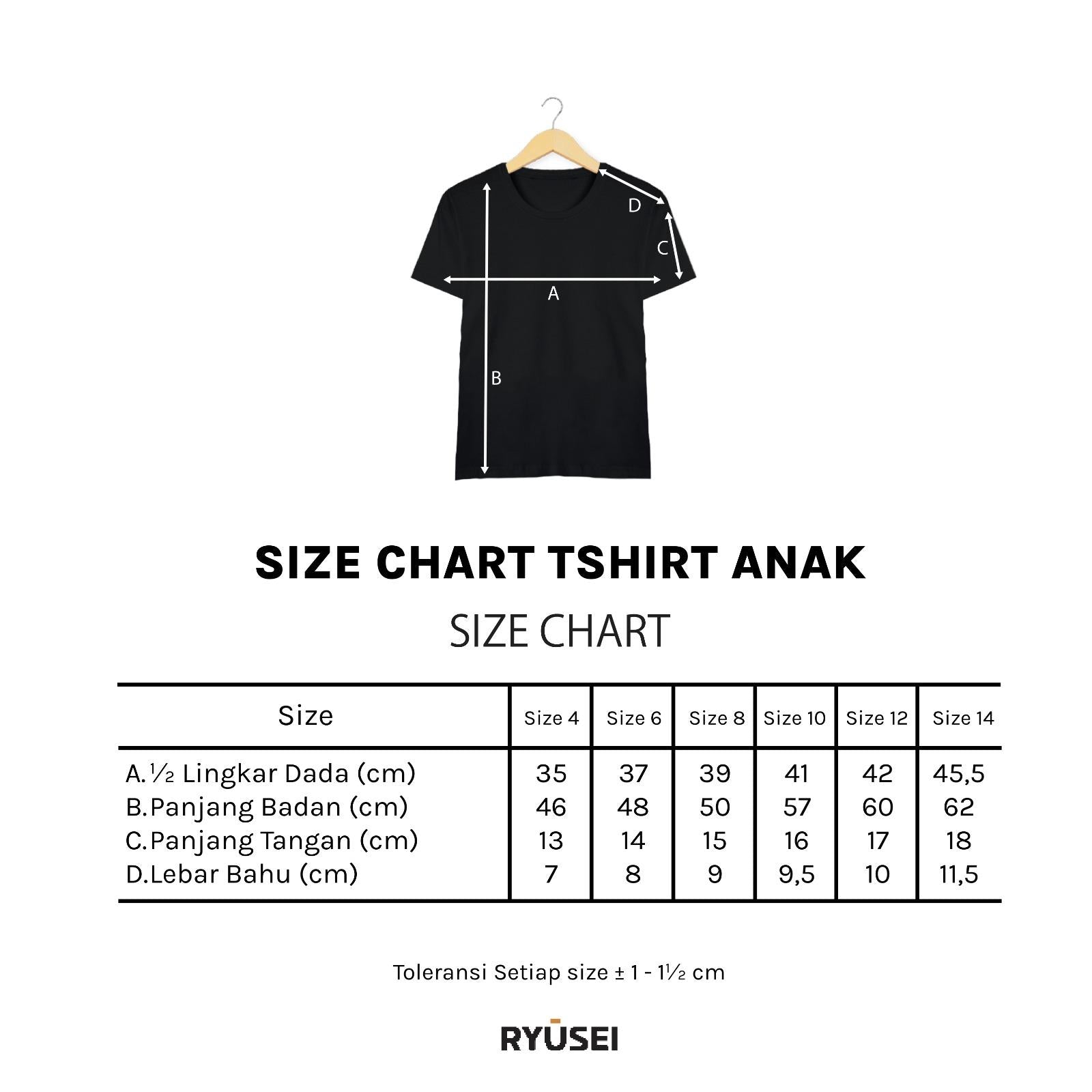 Ryusei Kaos Anak Natsu CMB White - Ryusei no type