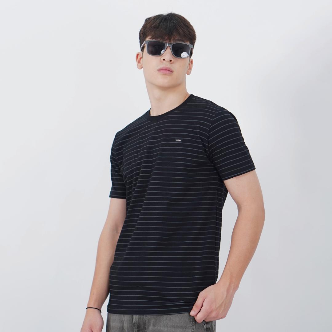 Ryusei Kaos Pria Kitagawa Stripe | Dengan Pilihan Warna