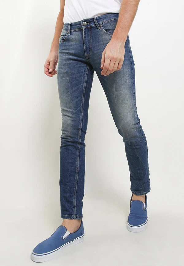 Ryusei Jeans Pria Slimfit Miyazawa