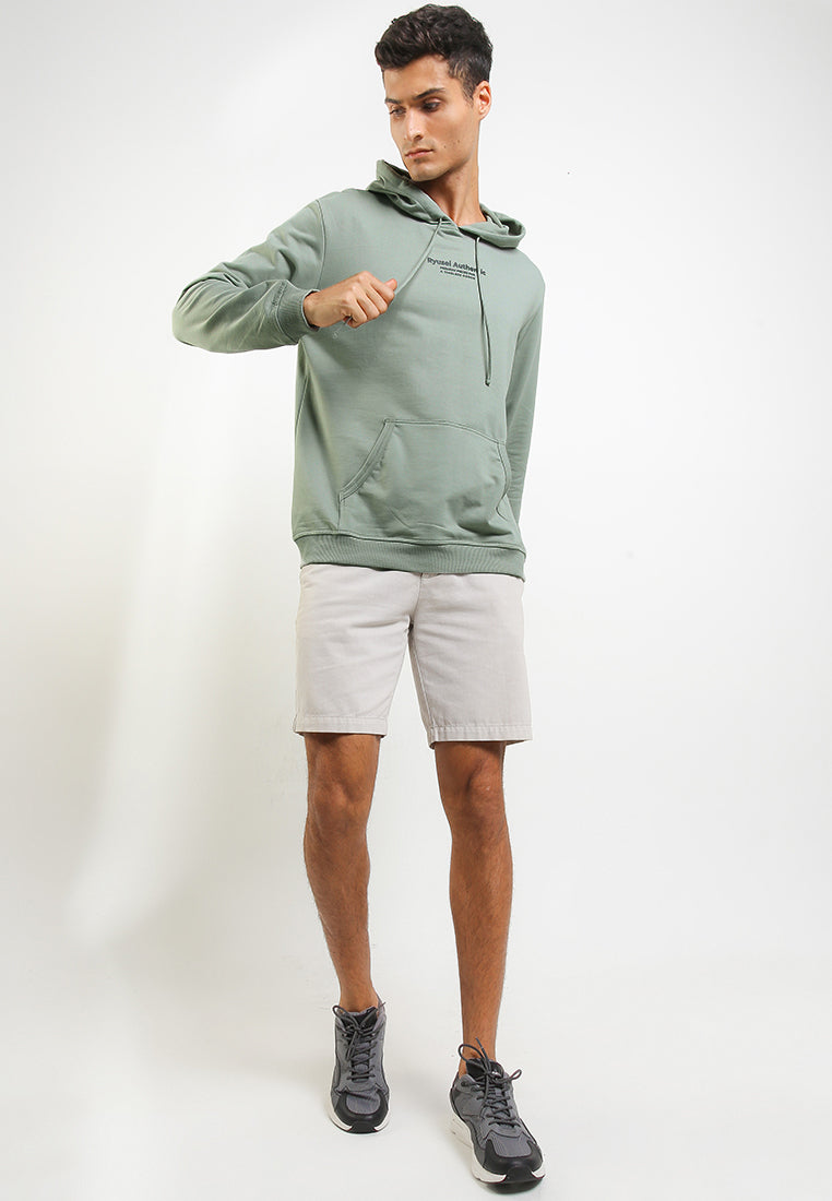 Ryusei Sweater Hoodie Timeless Sage Green - Ryusei