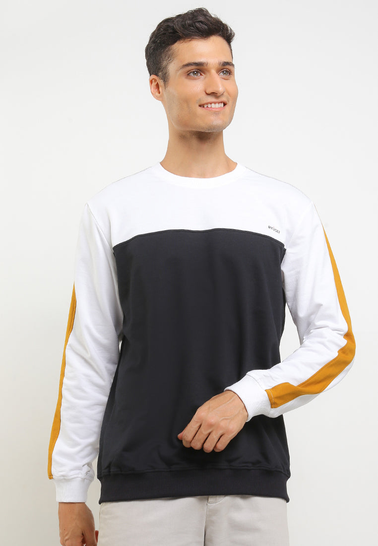 Ryusei Sweater Shigara CMB White - Ryusei