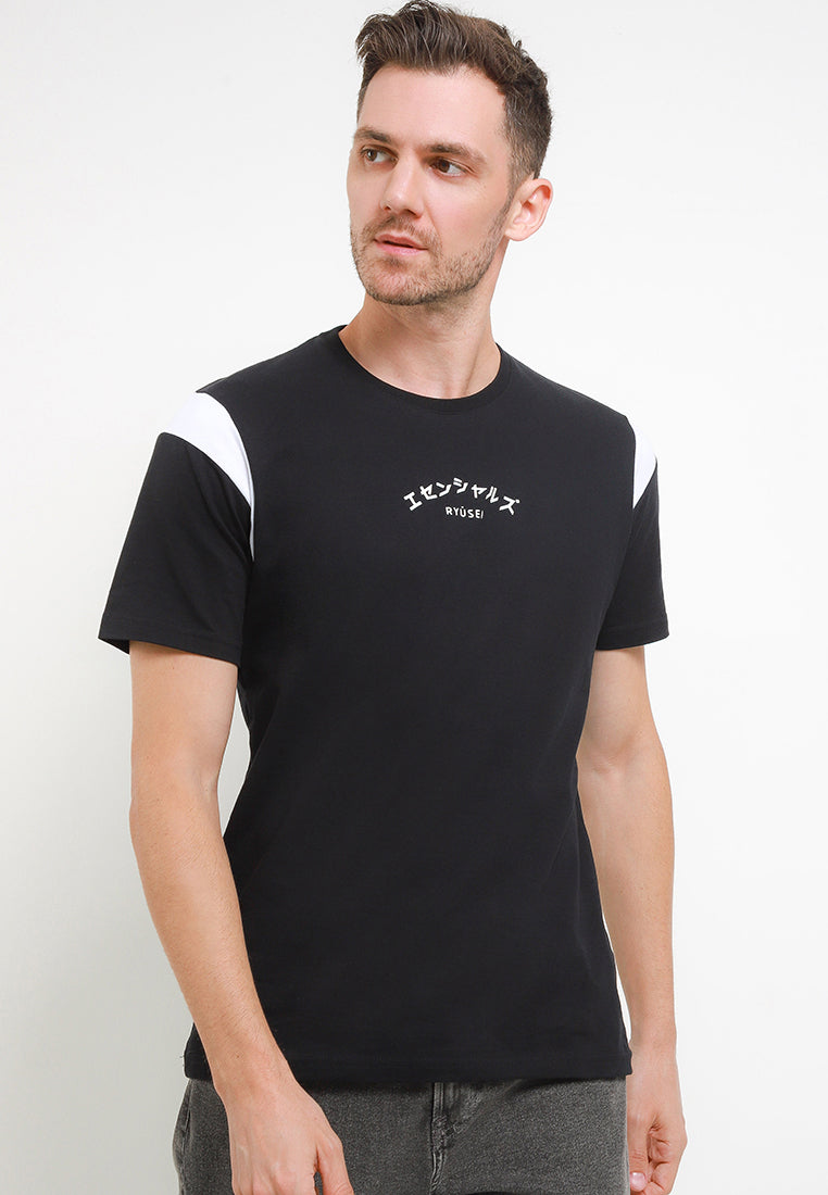 Ryusei Tshirt Fukura CMB Black - Ryusei
