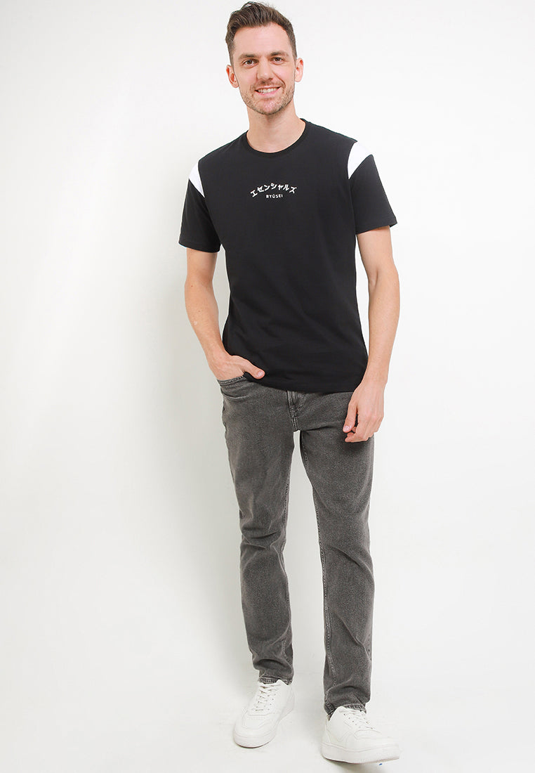 Ryusei Tshirt Fukura CMB Black - Ryusei