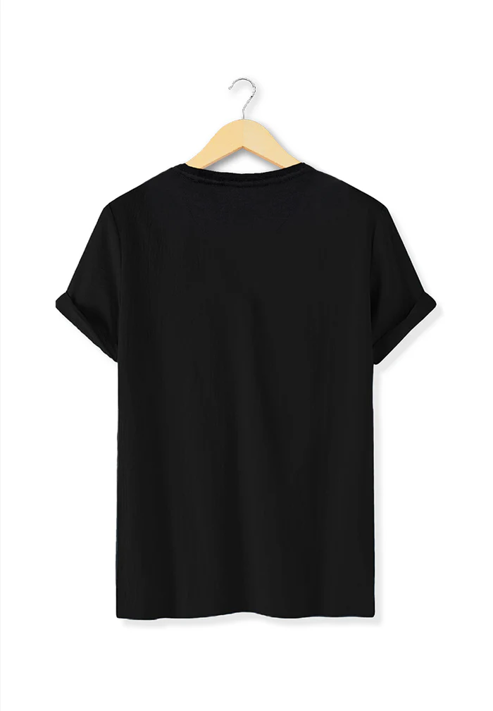 Ryusei Kaos Pria Yoshikatsu Button CMB Black