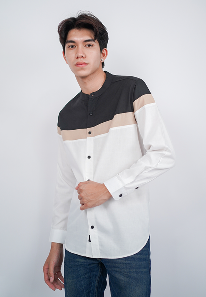 Ryusei Kemeja Renjiro CMB White - Ryusei