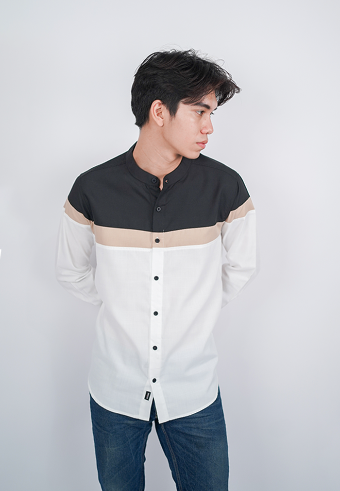 Ryusei Kemeja Renjiro CMB White - Ryusei