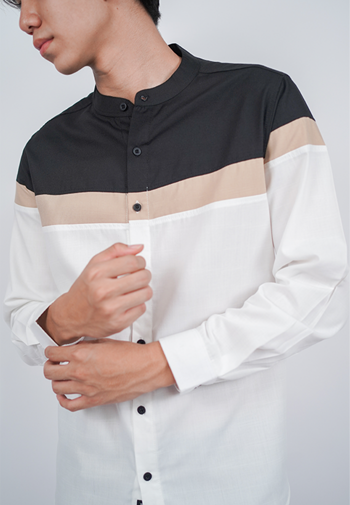 Ryusei Kemeja Renjiro CMB White - Ryusei