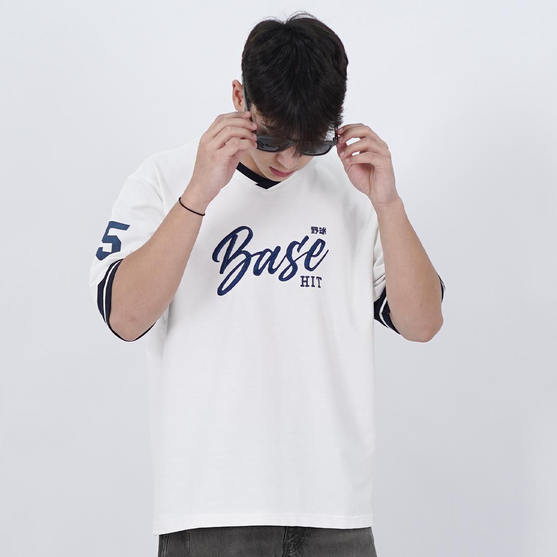 Ryusei Kaos Pria Boxy Oversize Base
