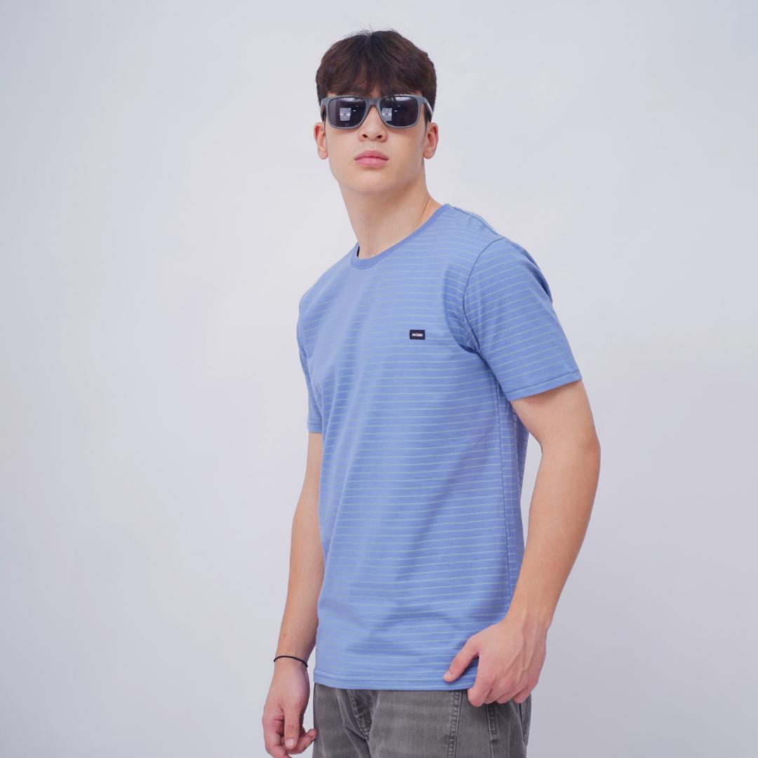 Ryusei Kaos Pria Kitagawa Stripe | Dengan Pilihan Warna