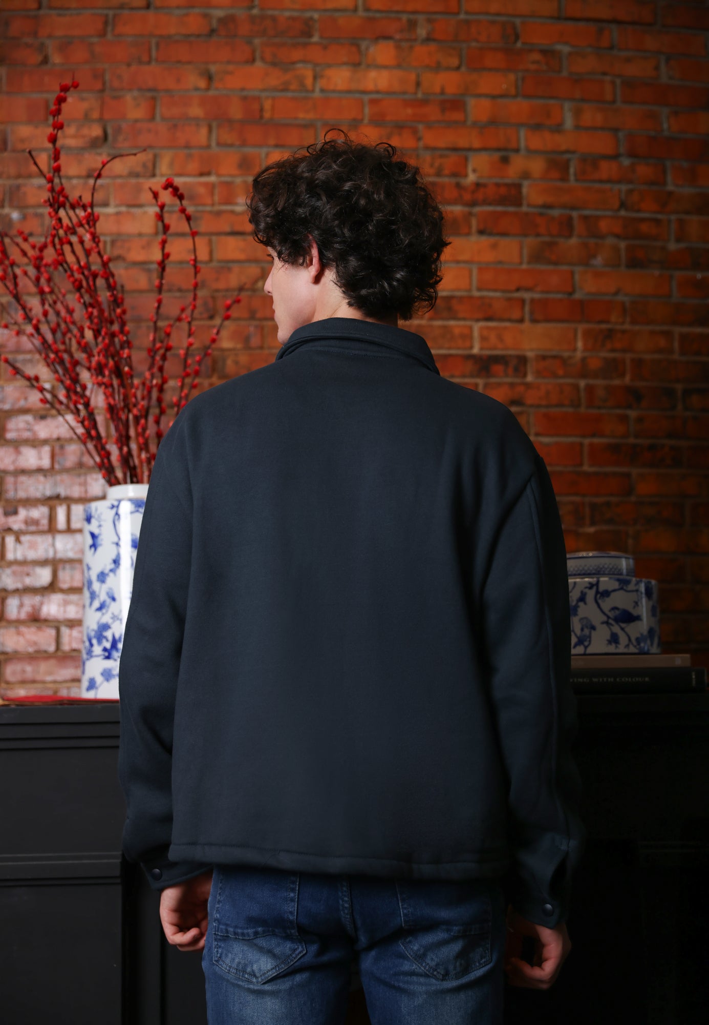 Ryusei Jaket Pria Boxy Fit Fukusaki