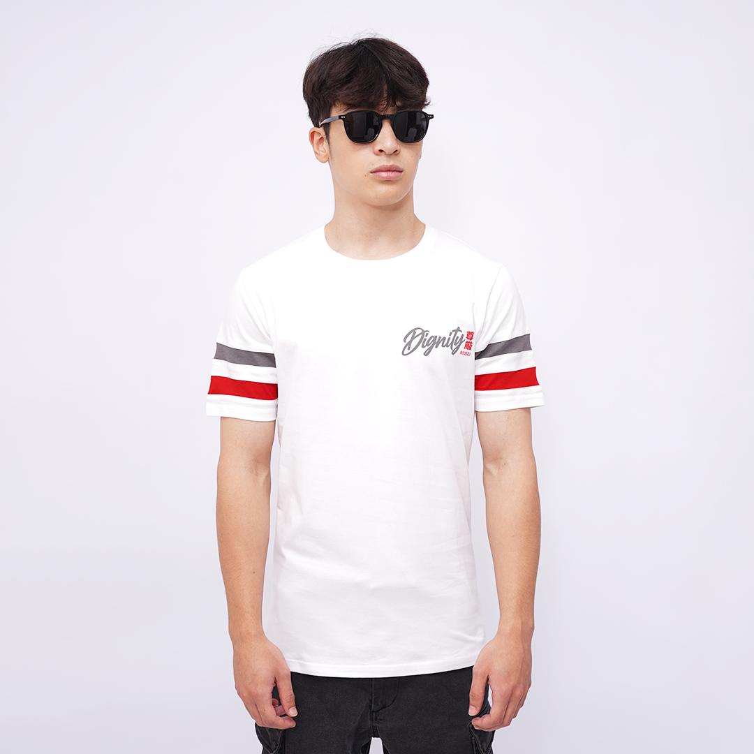 Ryusei Kaos Pria Dignity CMB White