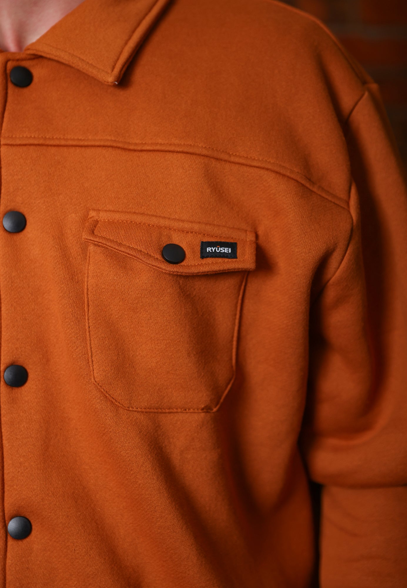 Ryusei Jaket Pria Boxy Fit Fukusaki