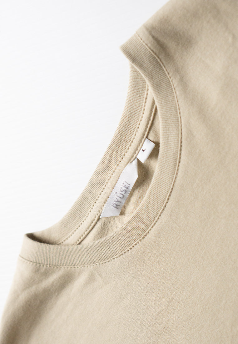 Ryusei Kaos Pria Kitakami CMB Light Brown