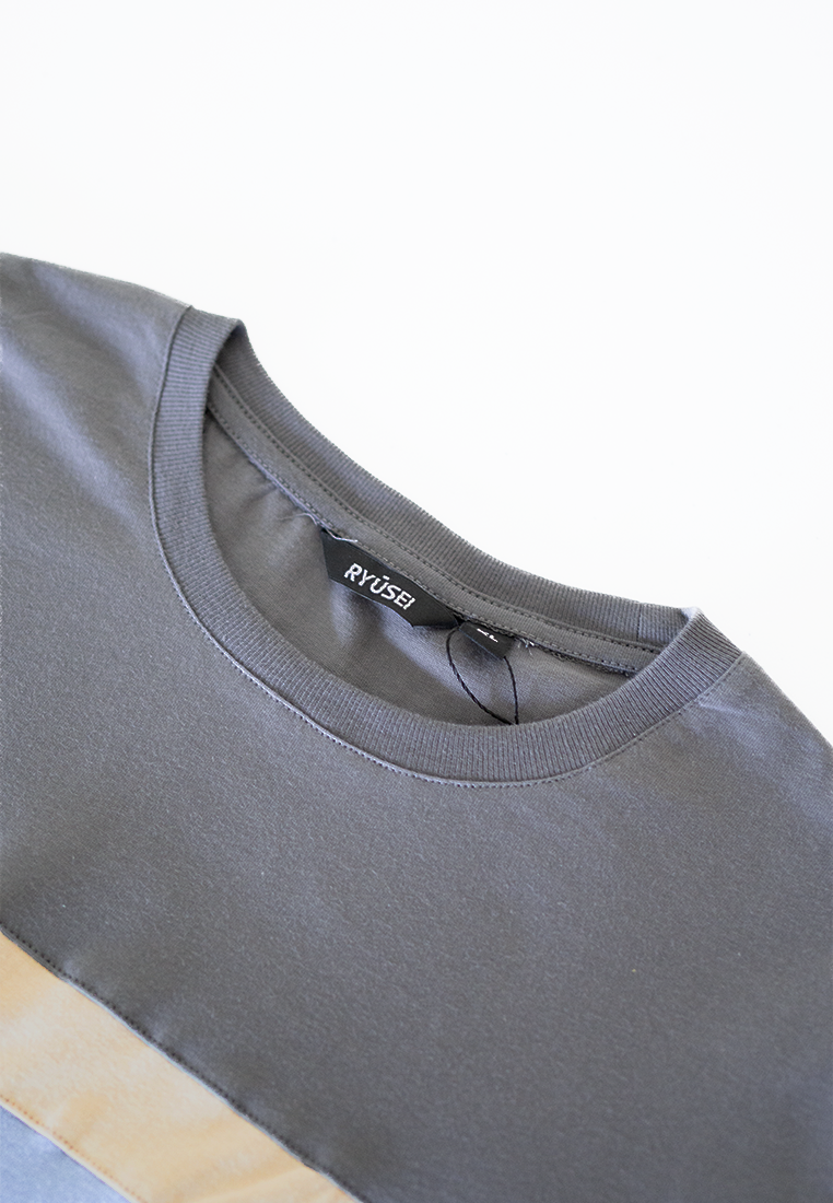 Ryusei Kaos Pria Yuriko CMB Grey