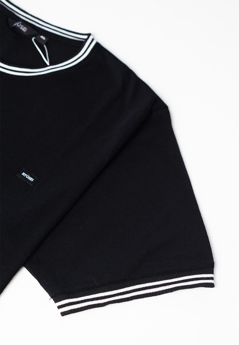 Ryusei Kaos Pria Yutanaka Black