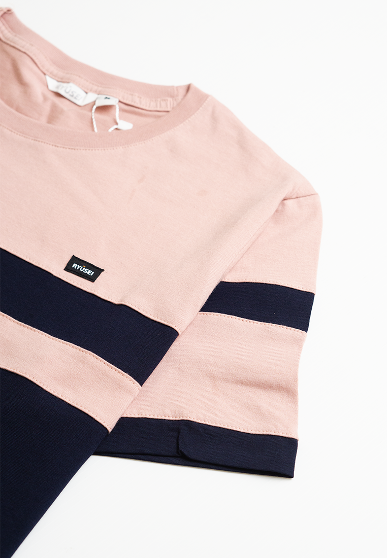 Ryusei Kaos Pria Yakushi Dusty Rose