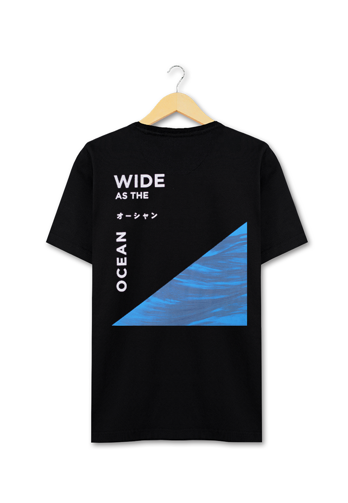 Ryusei Tshirt Wide Black - Ryusei