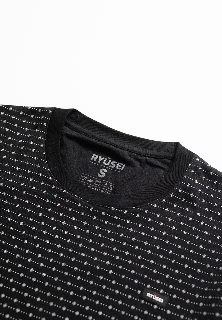 Ryusei Kaos Pria Hamanaka FP Black