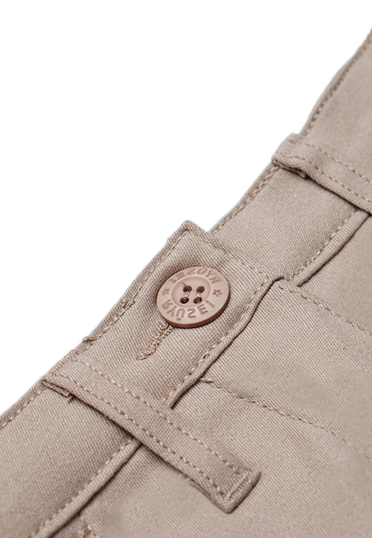 Ryusei Celana Chinos Pendek Anak Shimazaki Light Brown
