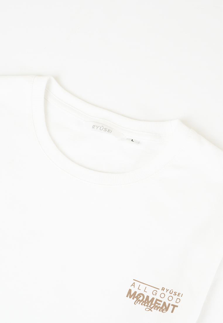 Ryusei Kaos Pria Imagine CMB White