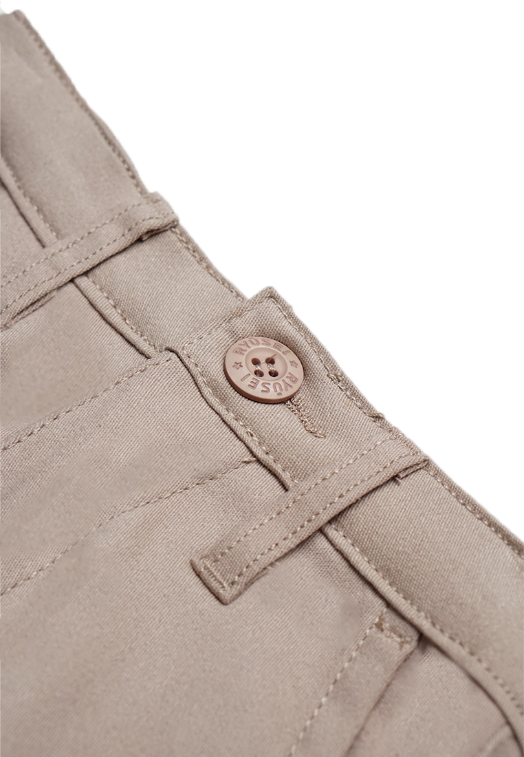 Ryusei Celana Chinos Panjang Anak Akihito Light Brown
