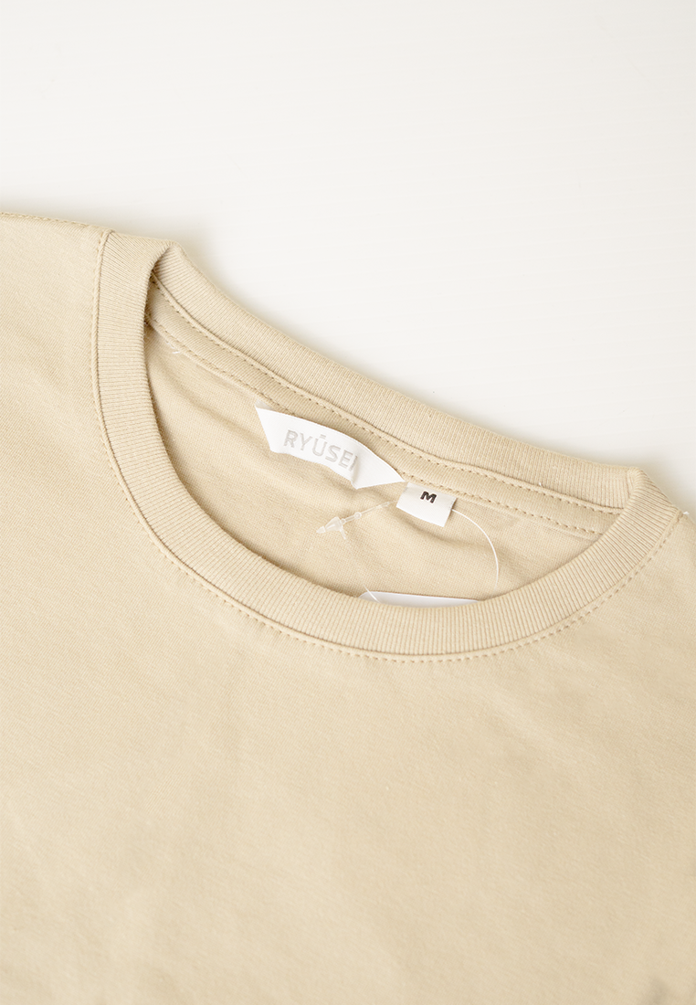 Ryusei Kaos Pria Kanayama CMB Light Brown