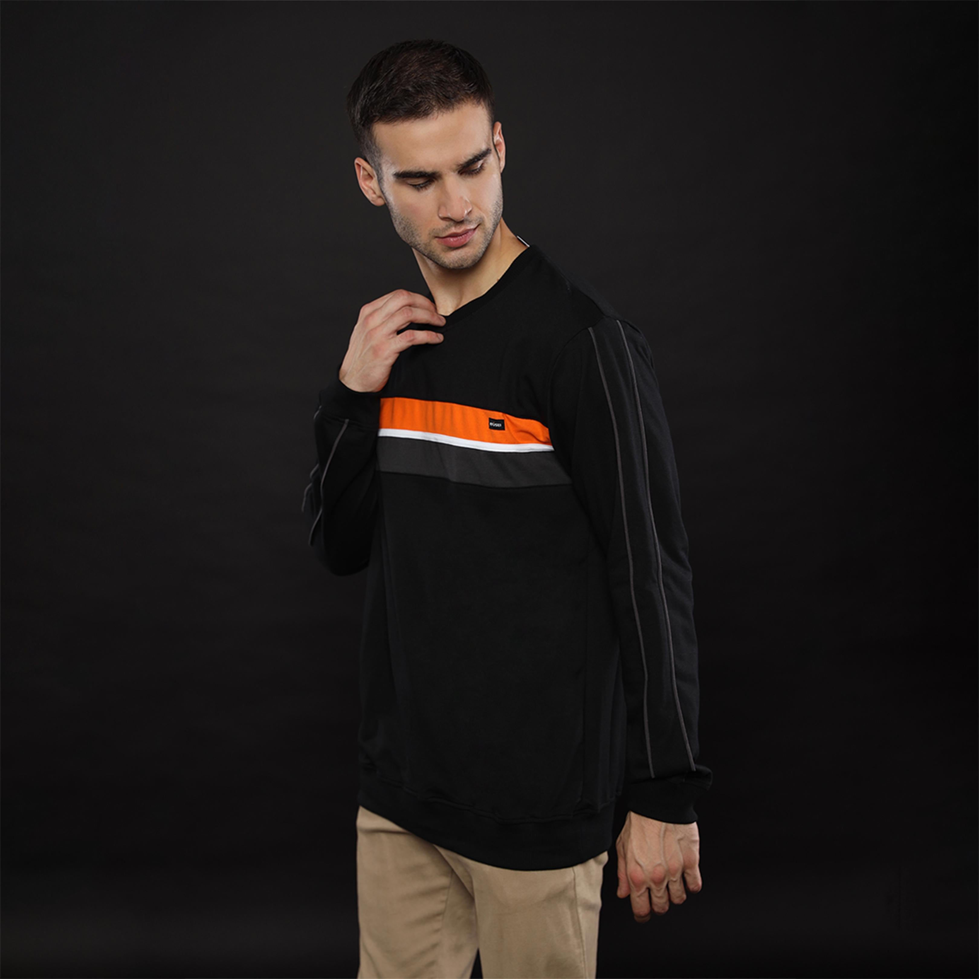 Ryusei Sweater Pria Hirafumi CMB Black