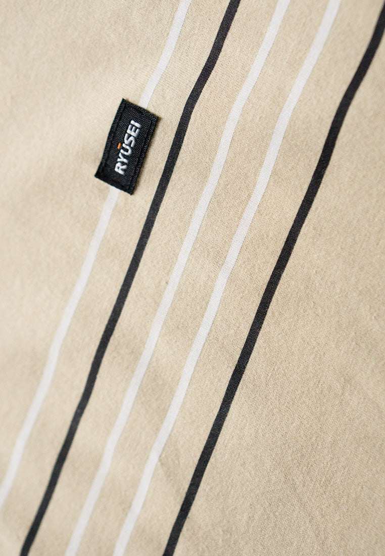 Ryusei Kaos Pria Kitakami CMB Light Brown