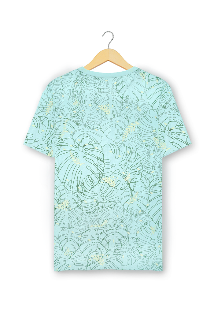 Ryusei Tshirt Tropical FP Mint Green - Ryusei T shirt