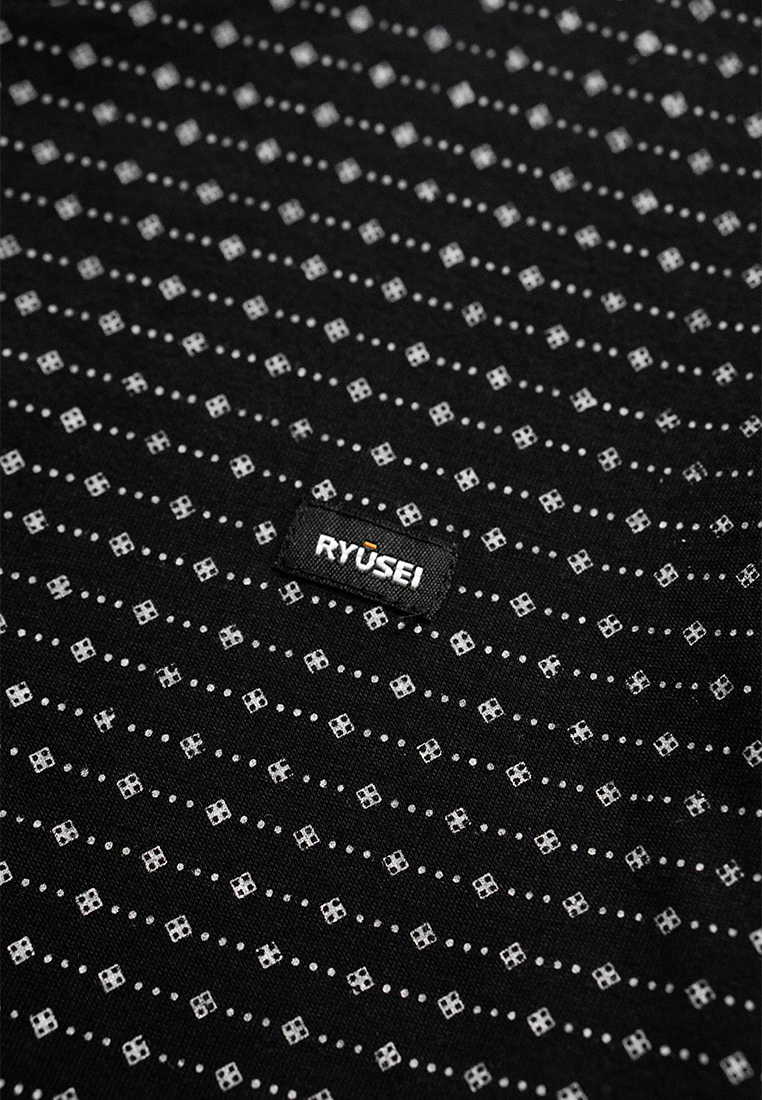 Ryusei Kaos Pria Hamanaka FP Black