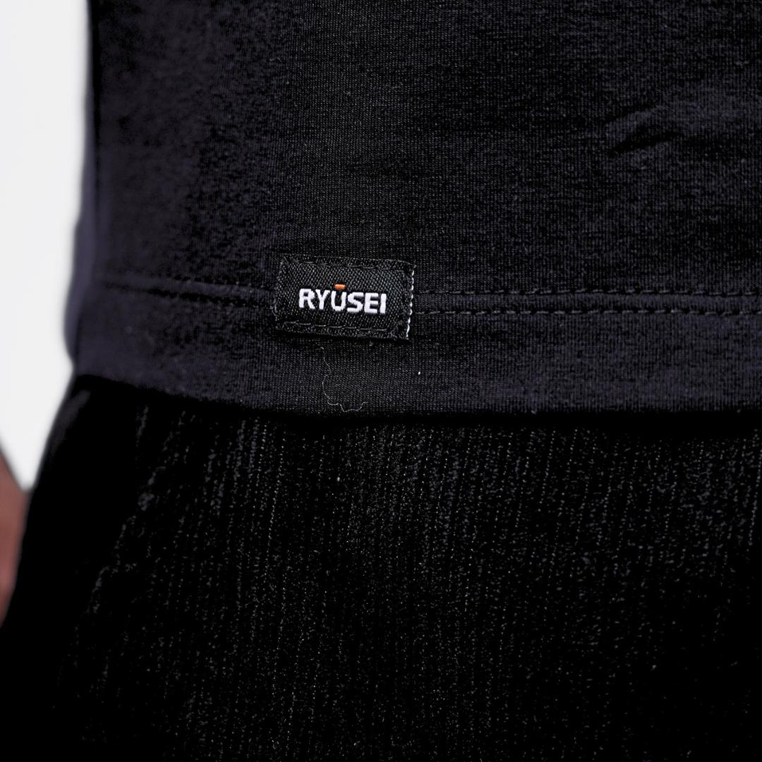 Ryusei Tanktop Pria Yuji Black