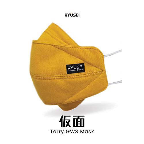 Masker Terry GWS Trendy Yellow