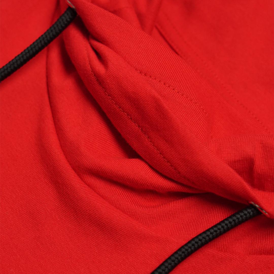 Ryusei Kaos Turtleneck Pria Nandito Gyo Long Sleeve Red