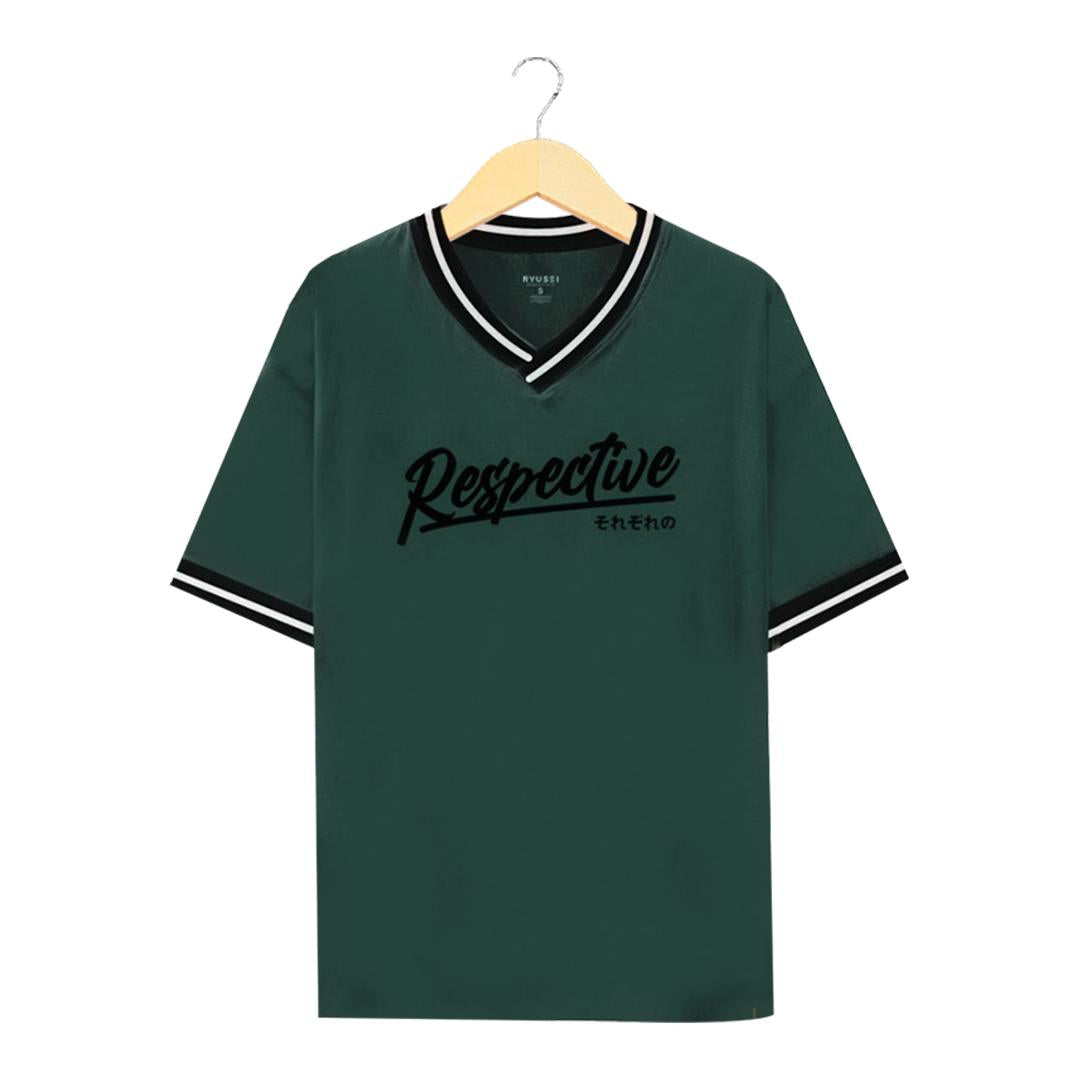 Ryusei Kaos Pria Boxy Oversize Respective