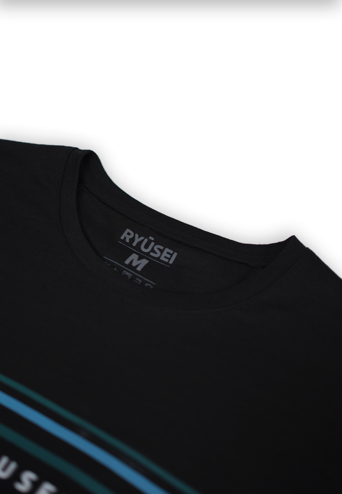 Ryusei Tshirt Men Yanaka Black
