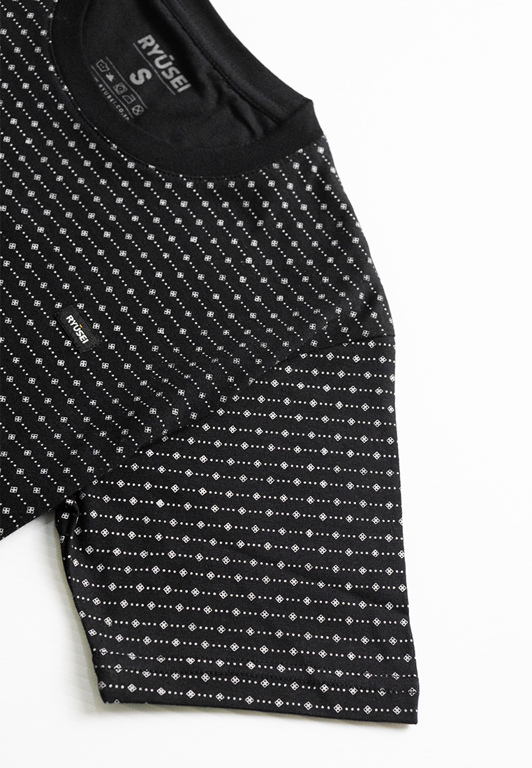 Ryusei Kaos Pria Hamanaka FP Black