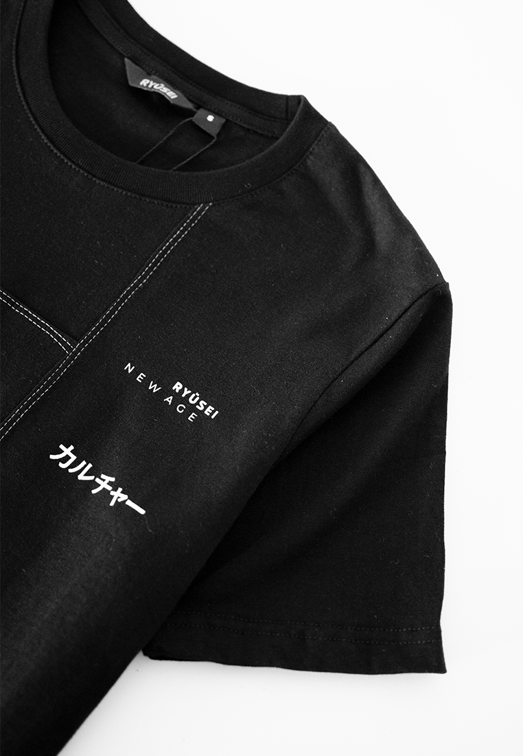 Ryusei Kaos Pria Culture Black