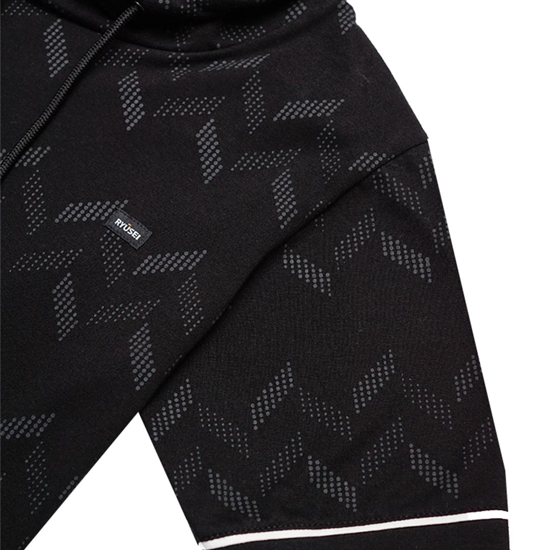 Ryusei Kaos Turtleneck Pria Nandito Rai FP Black