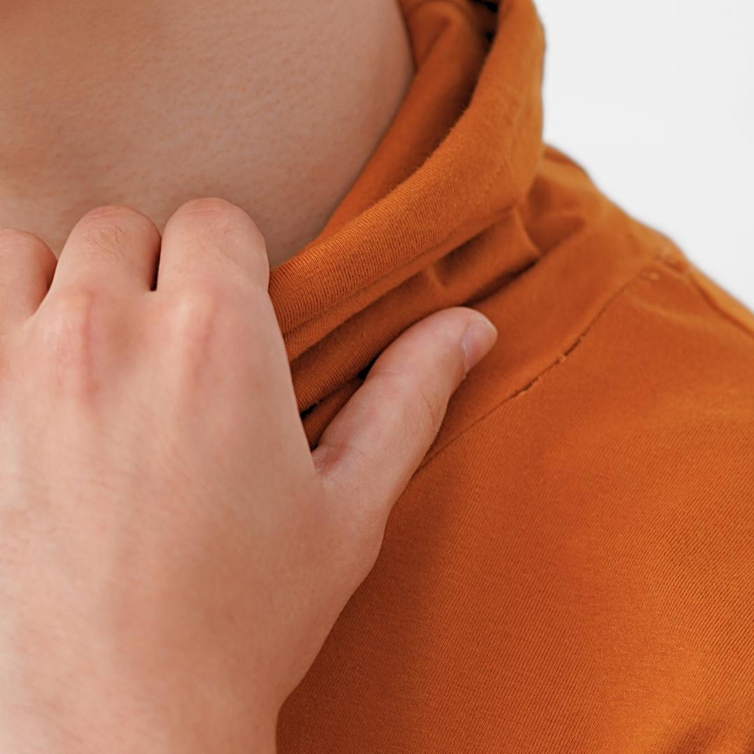 Ryusei Kaos Pria Turtleneck Nandito Basic