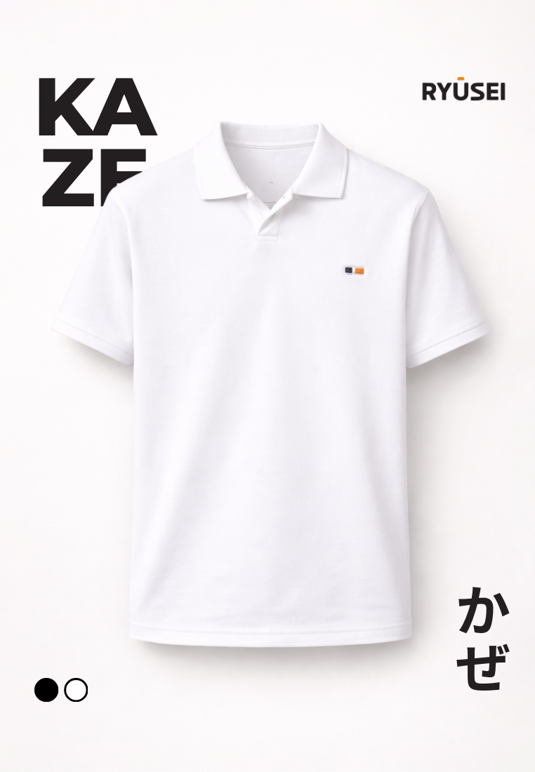 Ryusei Polo Pria Kaze Basic