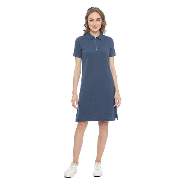 Ryusei Polo Dress Amaya Navy