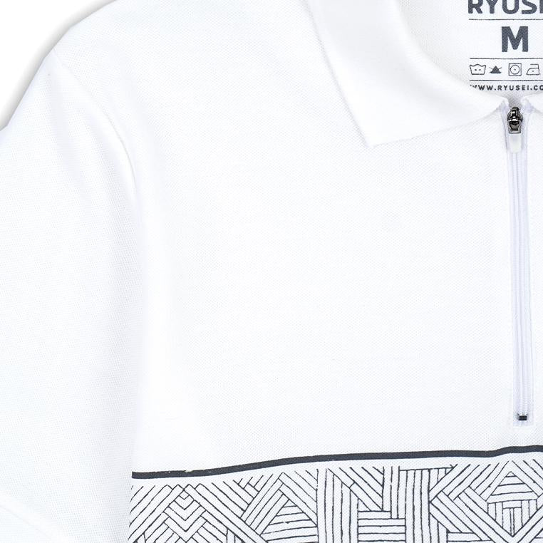 Ryusei Polo Shirt Sendai White